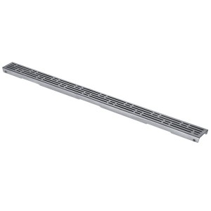 TECEdrainline Designrost "basic" 1000 mm Edelstahl gebürstet, gerade