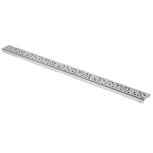 TECEdrainline Designrost "drops" 1200 mm Edelstahl poliert, gerade