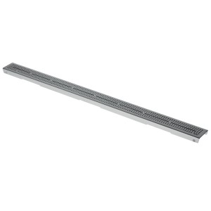 TECEdrainline Designrost "quadratum" 1500 mm Edelstahl gebürstet, gerade