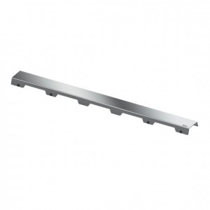 TECEdrainline Designrost "steel II" 1000 mm Edelstahl gebürstet, gerade