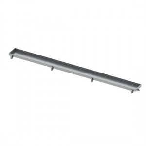 TECEdrainline Fliesenmulde "plate" 1500 mm Edelstahl, gerade