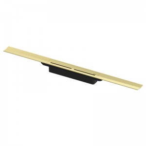 TECEdrainprofile Duschprofil, 1000 mm, Edelstahl, "Brushed Gold Optic"