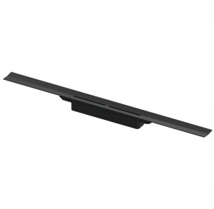 TECEdrainprofile Duschprofil, 1600 mm, Edelstahl gebürstet, schwarz