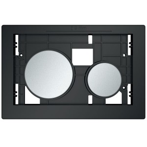 TECEloop Betätigungseinheit für WC-Bet., Tasten Chrom matt