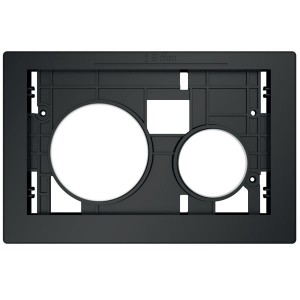 TECEloop Betätigungseinheit für WC-Betätigungsplatte weiß matt