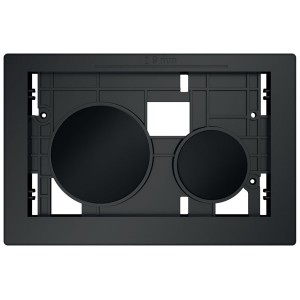 TECEloop Betätigungseinheit für WC-Bet., Tasten schwarz