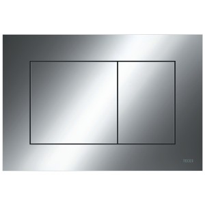 TECEnow WC-Betätigungsplatte Chrom gl.  