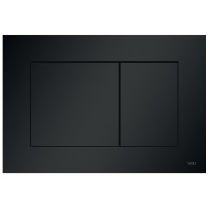 TECEnow WC-Betätigungsplatte schwarz matt