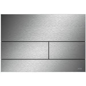 TECEsquare WC-Betätigungsplatte Metall 2 Edelstahl geb.(mit Antifingerprint)