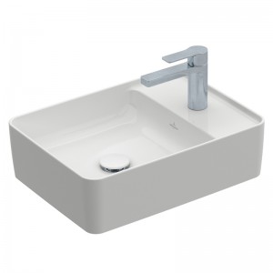 VB Aufsatzwaschbecken Collaro 4A1751 510x380mm Rechteck Weiß Alpin
