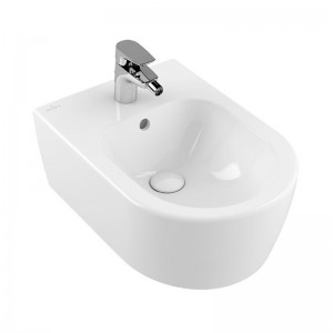 VB Bidet Avento 5405 370x530mm m ÜL wandhängend Stone White CeramicPlus
