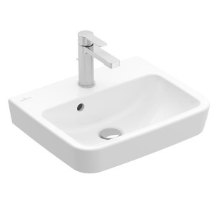 VB Handwaschbecken O.novo 434450 500x370mm Eckig Weiß Alpin CeramicPlus