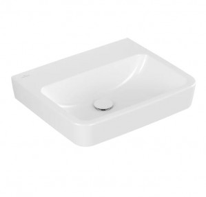 VB Waschbecken O.novo 4A4158 550x460mm Eckig Weiß Alpin CeramicPlus