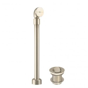 Victoria & Albert Spezielle Ab-und Überlaufgarnitur für Wannen ohne vorgebohrtes Überlaufloch KIT17 brushed nickel
