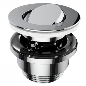 Victoria & Albert Waschbecken-Ablauf mit Klappverschluss KIT24 polished chrome