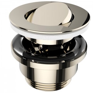 Victoria & Albert Waschbecken-Ablauf mit Klappverschluss KIT24 polished nickel