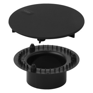 Viega Ausstattungsset 6966.0 Kunststoff d 115 mm schwarz matt