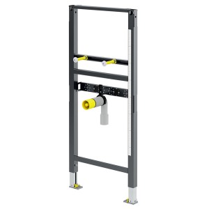 Viega Waschtisch-Element Prevista Dry 8538 Anschlüsse fixiert in 1120 mm