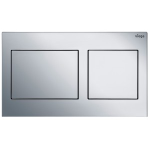 Viega WC Betät.-Pl. Visign for Style 21 8611.1 aus Kunststoff in verchromt