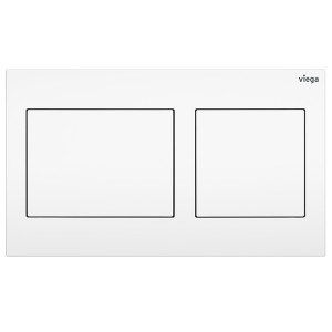 Viega WC Betät.-Pl. Visign for Style 21 8611.1 aus Kunststoff in weiß alpin