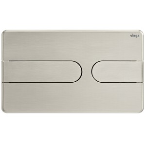 Viega WC Betät.-Pl. Visign for Style 23 8613.1 aus Kunststoff in edelstahlfarben