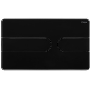 Viega WC Betät.-Pl. Visign for Style 23 8613.1 aus Kunststoff in tiefschwarz