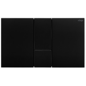 Viega WC Betät.-Pl. Visign for Style 24 8614.1 aus Kunststoff in tiefschwarz