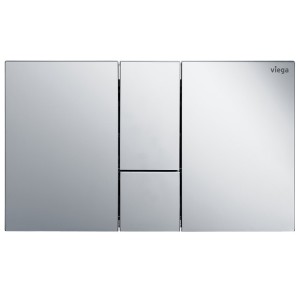 Viega WC Betät.-Pl. Visign for Style 24 8614.1 aus Kunststoff in verchromt