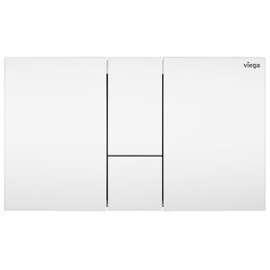 Viega WC Betät.-Pl. Visign for Style 24 8614.1 aus Kunststoff in weiß alpin