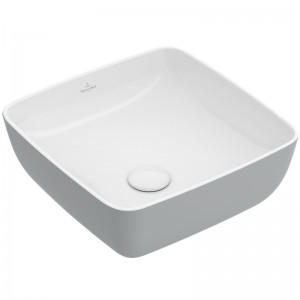 Villeroy & Boch AWT Artis 4178 410x410mm ohne Hahnlochbank o Überl Eckig French Linen