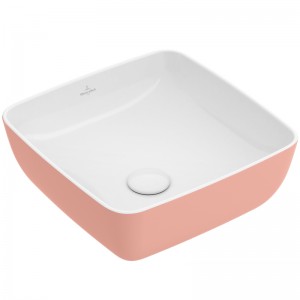 Villeroy & Boch AWT Artis 4178 410x410mm ohne Hahnlochbank ohne Überlauf Eckig Powder