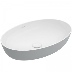 Villeroy & Boch AWT Artis 4198 610x410mm ohne Hahnlochbank o Überl Oval French Linen