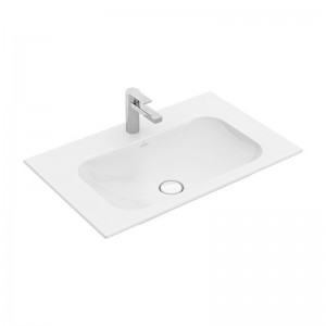 Villeroy & Boch SchrankWT Finion 4164 800x500mm mittl HL durchgest o ÜL eck Weiß Alpin C+