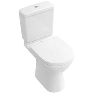 VB TS-WC Komb spülrandlos O.novo 5661 360x670mm DirectFlush bodenst Weiß Alpin
