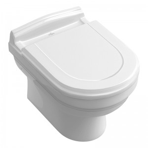 Villeroy & Boch Tiefspülklosett Hommage 6661 370x600mm wandhängend Weiß Alpin C+