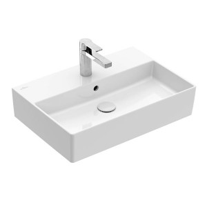 VB Waschbecken Memento 2.0 4A226G 600x420mm Rechteck Weiß Alpin