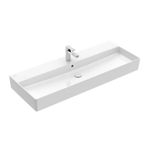 VB Waschbecken Memento 2.0 4A22C5 1200x470mm Rechteck Weiß Alpin C+