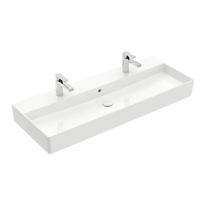 VB Waschbecken Memento 2.0 4A22CK 1200x470mm Rechteck Weiß Alpin