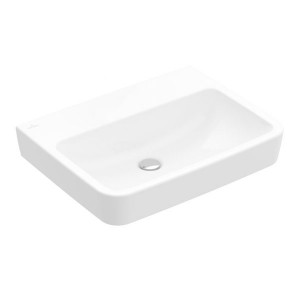 VB Waschbecken O.novo 4A4168 650x460mm Eckig Weiß Alpin CeramicPlus