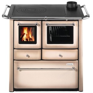 Wamsler Holzherd K 85 F Cappuccino Rauchrohranschluß rechts , K 85 F