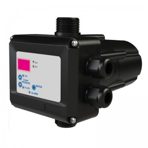 Zehnder ZP Control 05 Basic with coupling,
plug and 3-piece bolting Start-up
pressure 0.5 - 4 bar, Digitalanzeige,
Trockenlaufschutz mit Wiederanlauffunktion