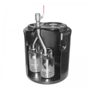SWH 500/80 Doppel Schmutzwasser-Hebeanlage (Überflur)