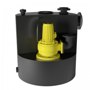 WUZ 100 5,5  400 V Abwasser-Hebeanlage