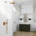  Steinberg Serie 100 "Rain Shower" Regenbrause Ø200 mm x 8 mm, rose gold