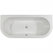 Acryl-Badewanne Charly 180 x 80 x 44/61cm weiss inkl. Schürze 61cm, Bodenlänge 143,5cm, 305 Liter