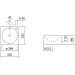 Alape Waschtisch IC325H 4236200 Weiß