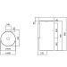 Alape Waschtisch RX400.KE 4506500 Weiß