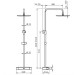 AquaSwitch RS 200 Thermostat Echtglas-Ablage (ESG) Glasfarbe schwarz 