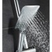 AquaSwitch SOFTCUBE Thermostat Echtglas-Ablage (ESG) Glasfarbe schwarz 