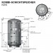 Kombi-Schichtspeicher KWS 800 mit Isolierung